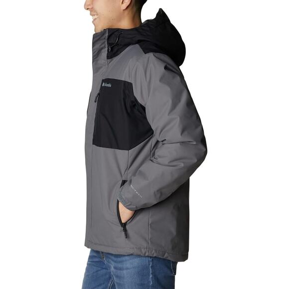 NWT Columbia Men's Tipton Peak II Insulated Jacket, City Grey/Black-Sz Small - Picture 2 of 6